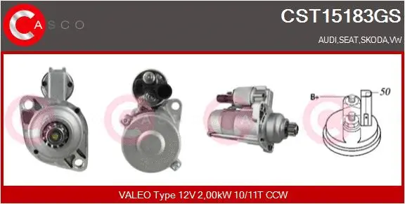 Starter (CST15183GS)