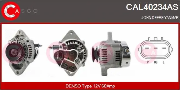 Alternator (CAL40234AS)