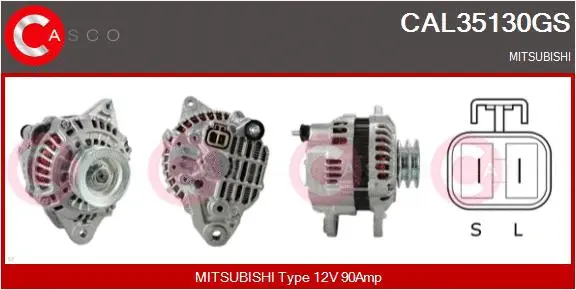 Alternator (CAL35130GS)