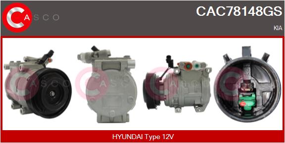 Compressor, air conditioning (CAC78148GS)