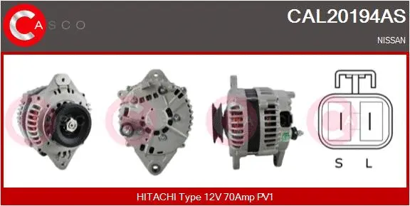 Alternator (CAL20194AS)