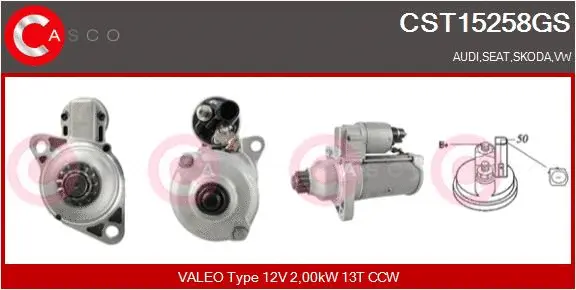 Starter (CST15258GS)