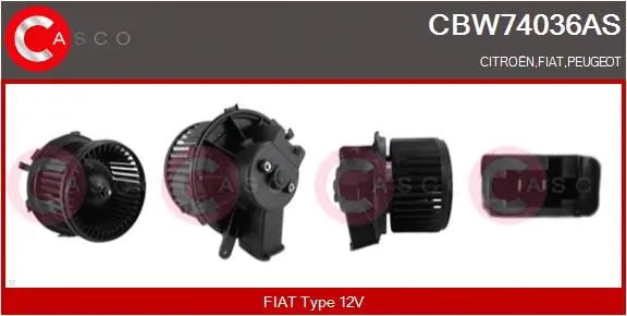 Interior Blower (CBW74036AS)