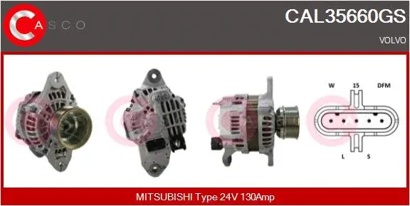 Alternator (CAL35660GS)