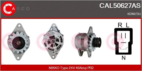 Alternator (CAL50627AS)