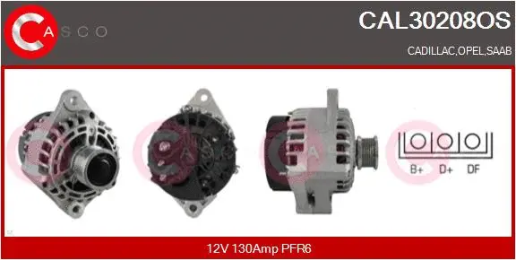 Alternator (CAL30208OS)
