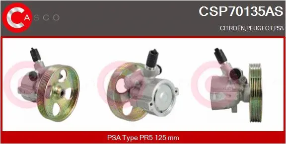 Hydraulic Pump, steering (CSP70135AS)