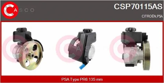 Hydraulic Pump, steering (CSP70115AS)
