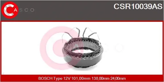 Stator, alternator (CSR10039AS)