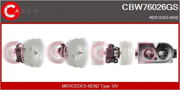 Interior Blower (CBW76026GS)