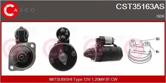 Starter (CST35163AS)