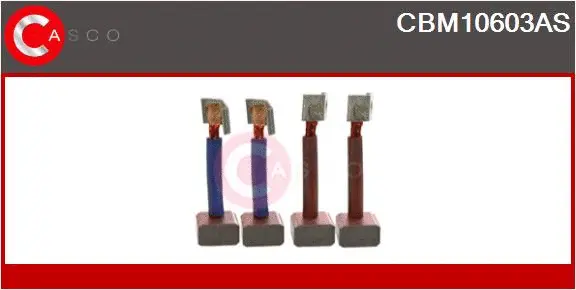 Carbon Brush, starter (CBM10603AS)