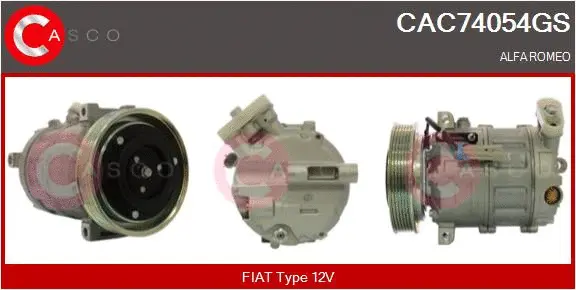 Compressor, air conditioning (CAC74054GS)