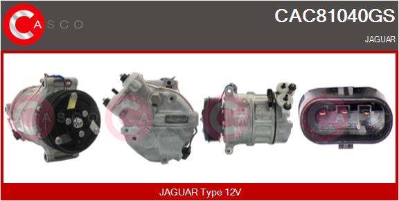 Compressor, air conditioning (CAC81040GS)