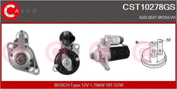 Starter (CST10278GS)