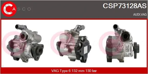 Hydraulic Pump, steering (CSP73128AS)