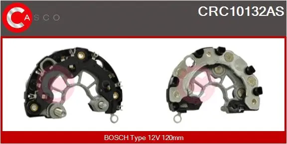Rectifier, alternator (CRC10132AS)