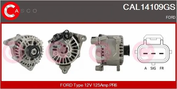 Alternator (CAL14109GS)