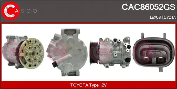 Compressor, air conditioning (CAC86052GS)