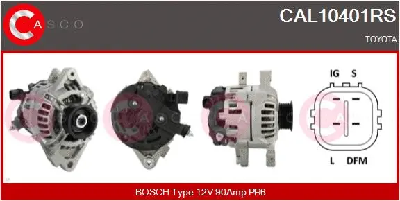 Alternator (CAL10401RS)