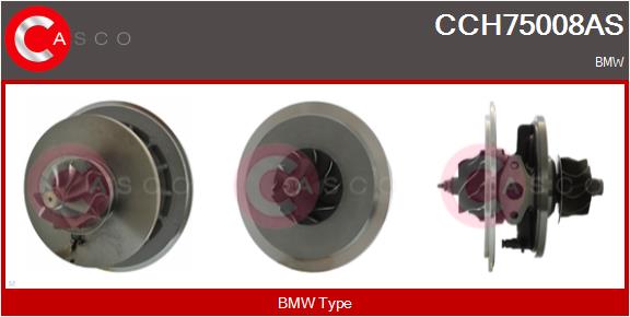 Core assembly, turbocharger (CCH75008AS)