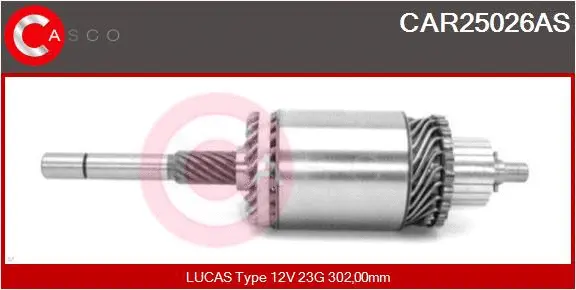 Armature, starter (CAR25026AS)