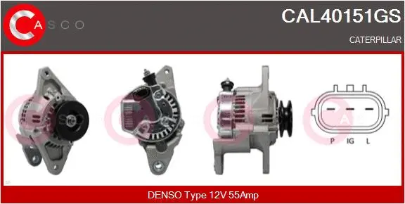 Alternator (CAL40151GS)