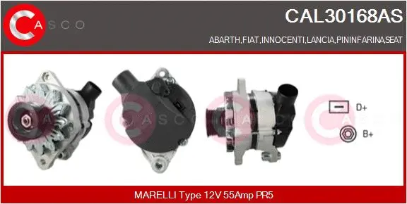 Alternator (CAL30168AS)