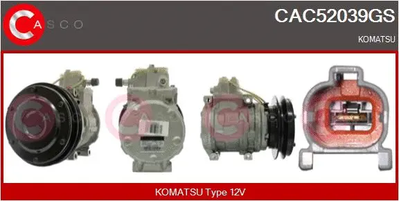 Compressor, air conditioning (CAC52039GS)