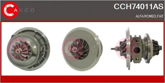 Core assembly, turbocharger (CCH74011AS)