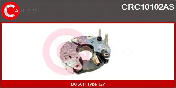 Rectifier, alternator (CRC10102AS)