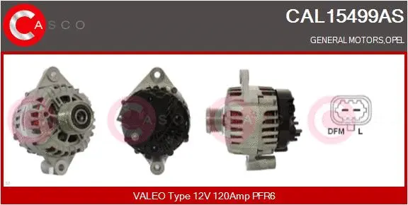 Alternator (CAL15499AS)