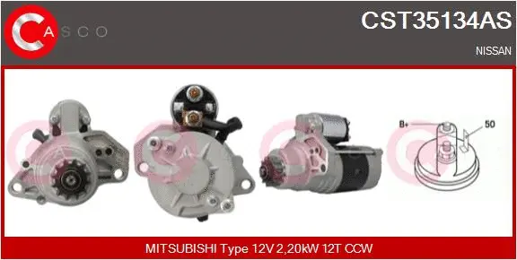 Starter (CST35134AS)
