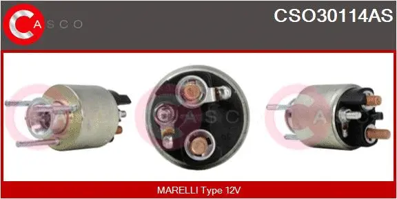 Solenoid Switch, starter (CSO30114AS)