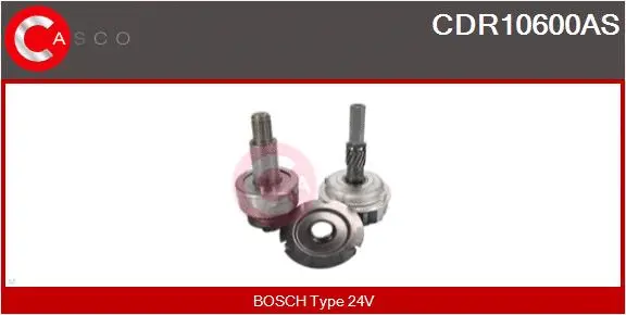 Pinion, starter (CDR10600AS)