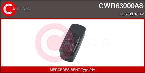 Switch, window regulator (CWR63000AS)