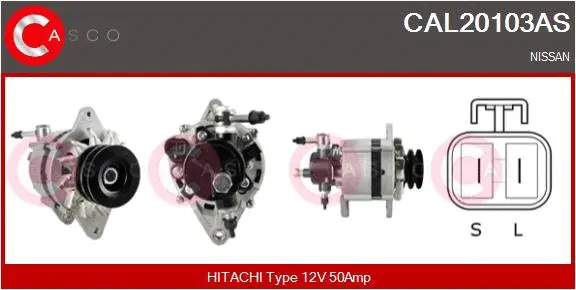 Alternator (CAL20103AS)