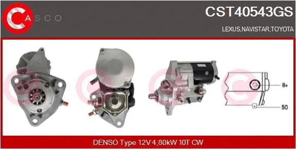 Starter (CST40543GS)
