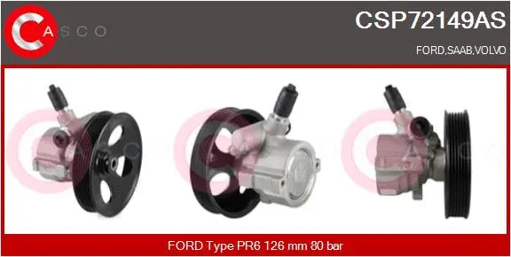 Hydraulic Pump, steering (CSP72149AS)