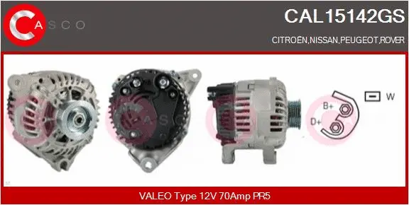 Alternator (CAL15142GS)