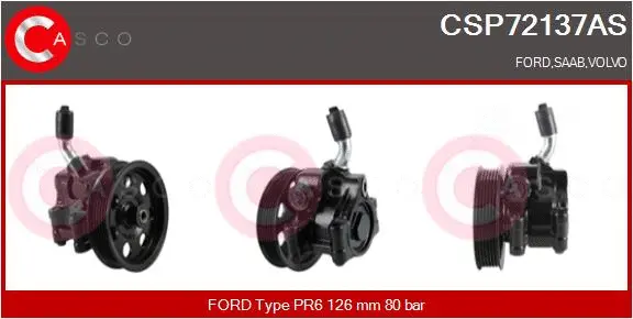 Hydraulic Pump, steering (CSP72137AS)