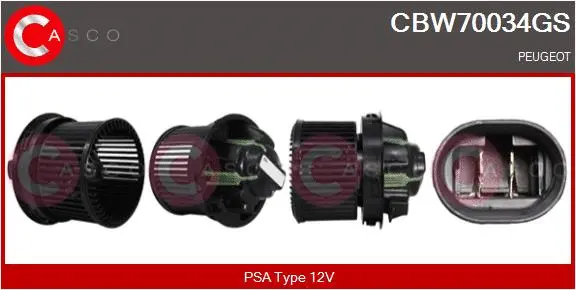 Interior Blower (CBW70034GS)
