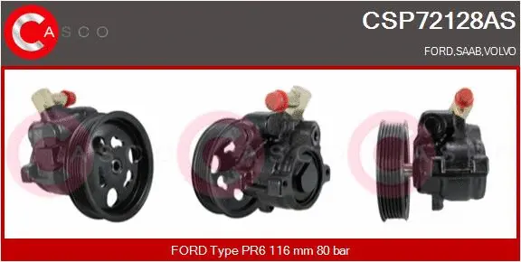 Hydraulic Pump, steering (CSP72128AS)