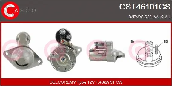 Starter (CST46101GS)