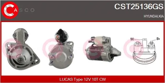 Starter (CST25136GS)