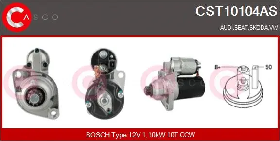 Starter (CST10104AS)