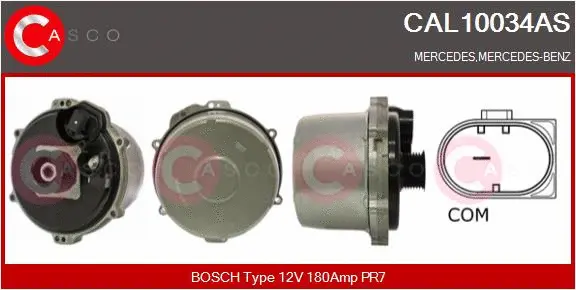 Alternator (CAL10034AS)