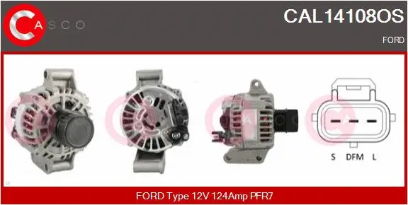 Alternator (CAL14108OS)