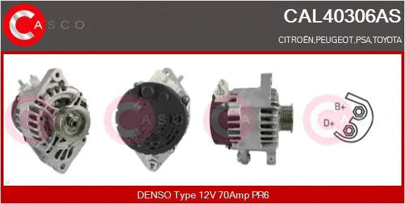 Alternator (CAL40306AS)