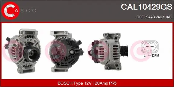 Alternator (CAL10429GS)
